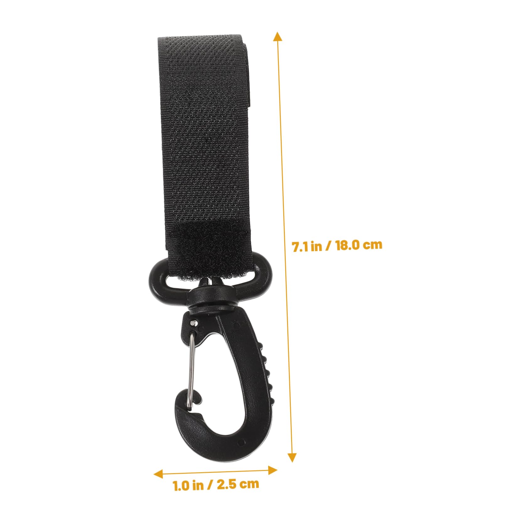 CIMAXIC 360° Rotating Stroller Hooks Diaper Bag Hooks Strong Hook for Stroller Plastic Hanging Hooks