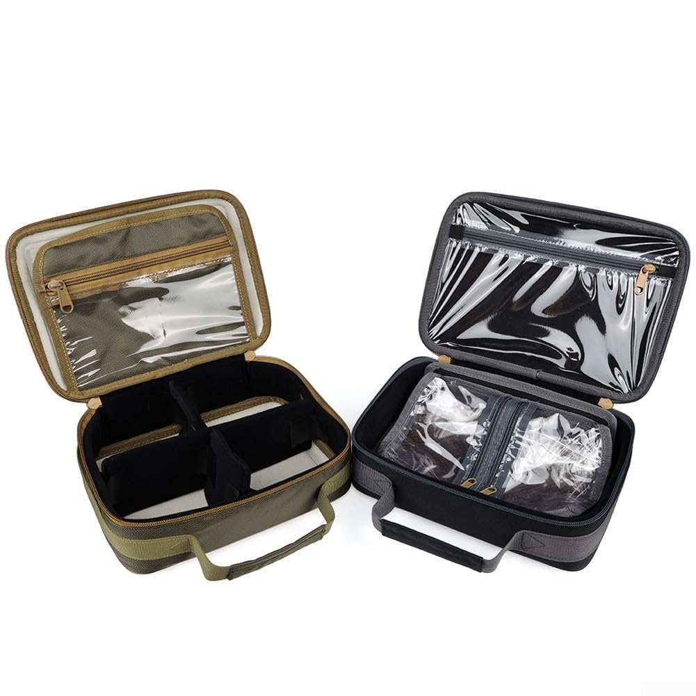 Borsa da Pesca Oxford 600D Impermeabile Multi Tasche(black)