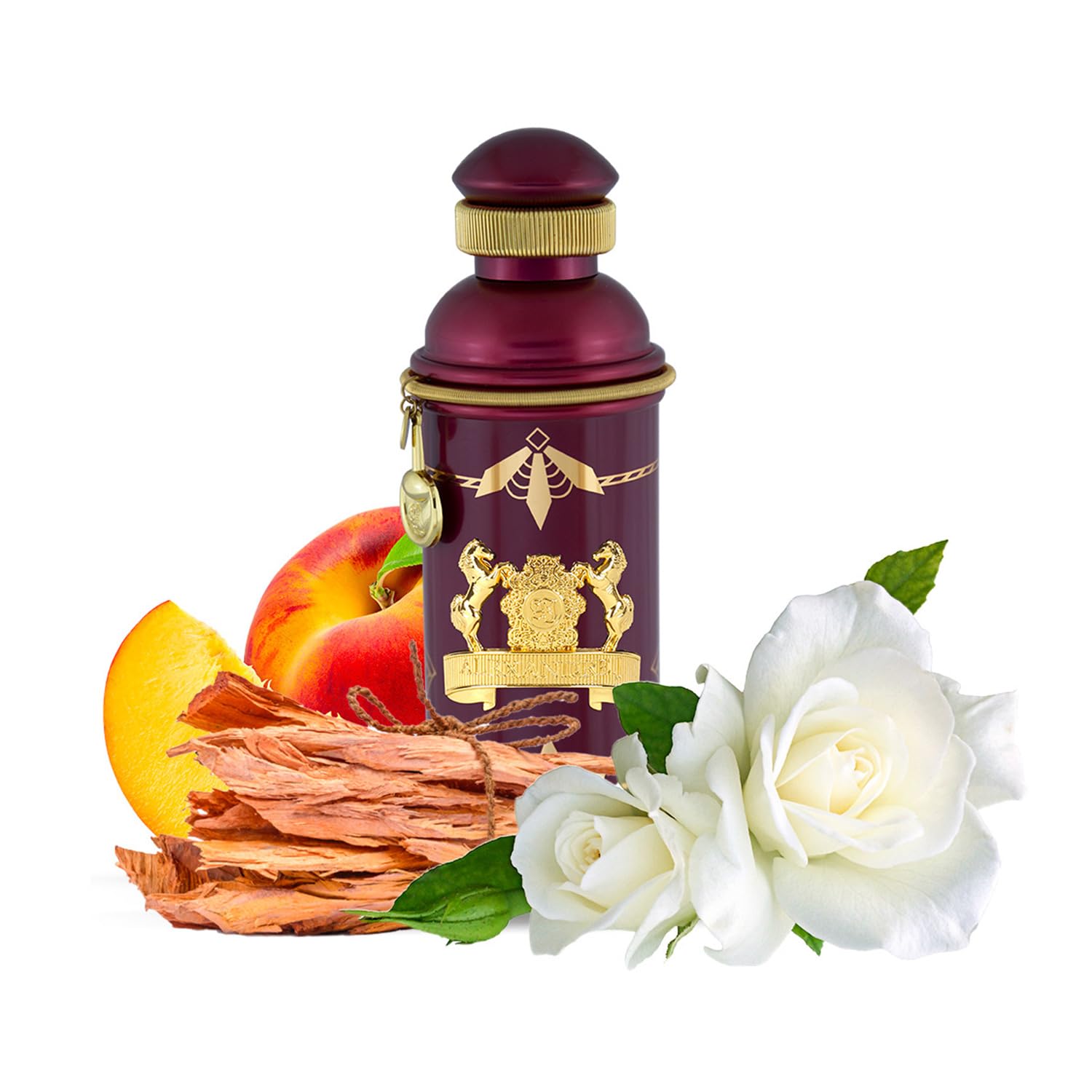 Alexandre .J The Collector Rose Alba Eau de Parfum Spray for Women, 3.4 Ounce