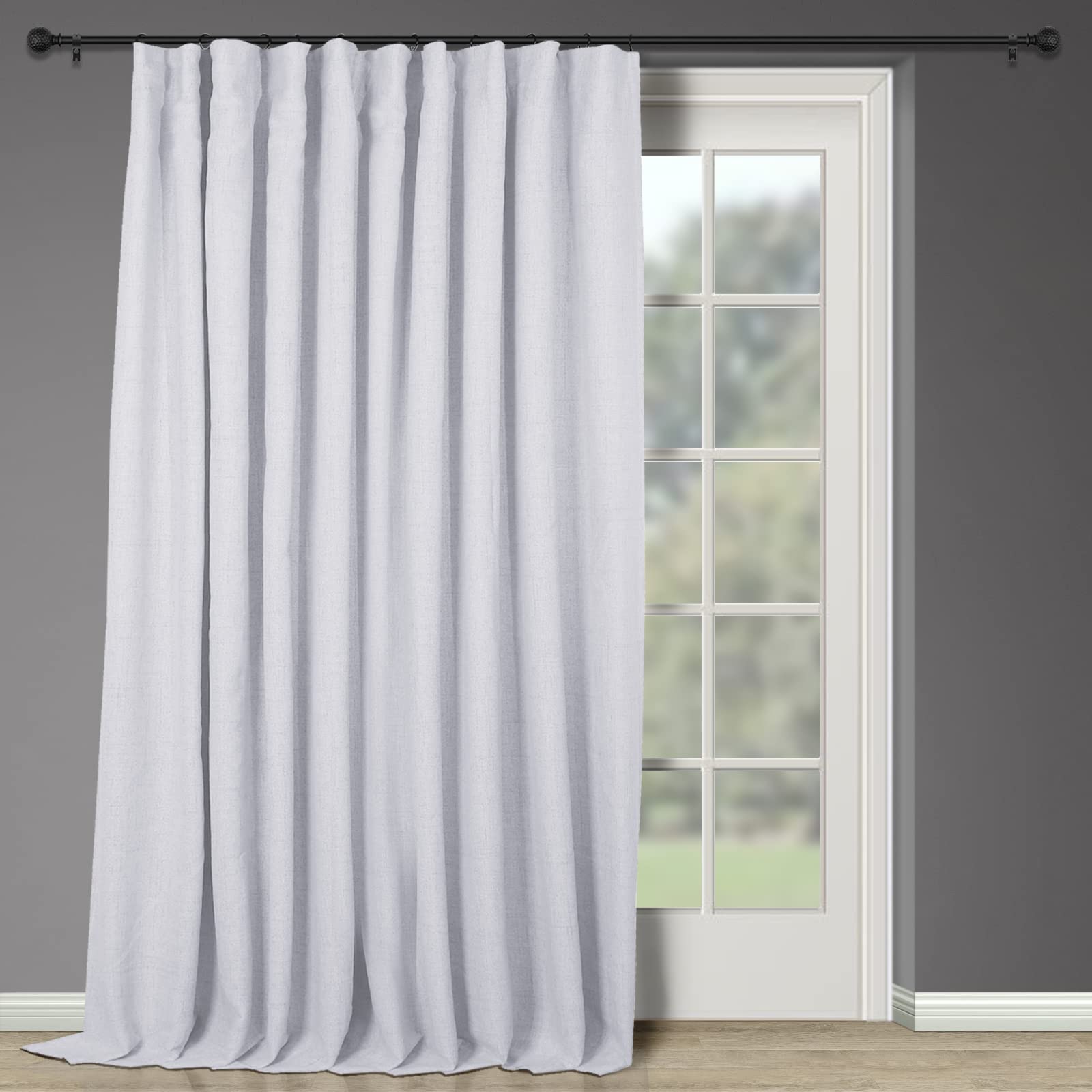 Buy INOVADAY Thermal Sliding Door Curtains 100 Blackout Extra Wide