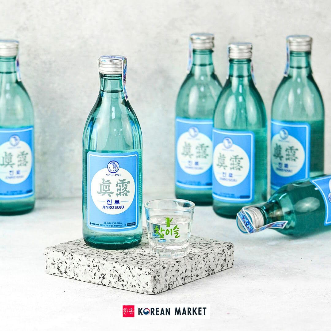 Jinro, Soju Coreano. Edición Retro. Unidades Limitadas. 350ml | 16,5% vol. | (PACK DE 2 UDS.)