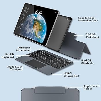 iPad Pro (11インチ) 256GB +Keyboard +pencil Amazon.com: Apple iPad Pro 11 Case with Keyboard (M4