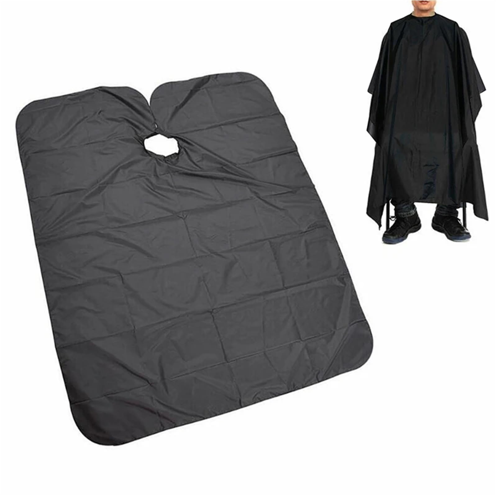 Capo Barbiere 3 Pezzi Unisex Adulto Parrucchiere Mantello Copertura Taglio Salone Abito da Barbiere Grembiule da Parrucchiere Impermeabile