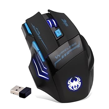 Amazon | AFUNTA pc用マウス Zelotes ワイヤレス ゲーミング