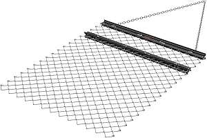 VEVOR 4' x 5' Driveway Drag Harrow