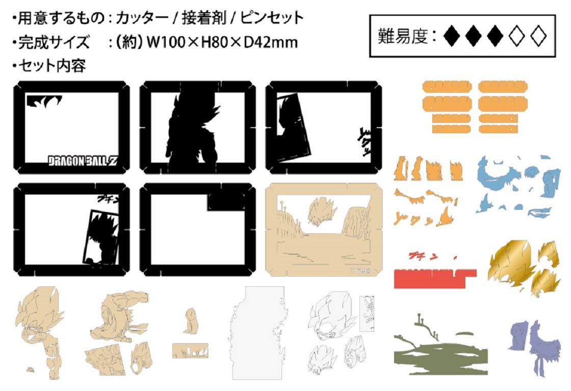 ドラゴンボールZ ペーパーシアター ドラゴンボールZ 覚醒!超サイヤ人! ドラゴンボールZ PAPER THEATER / PT-140X 覚醒！超サイヤ人