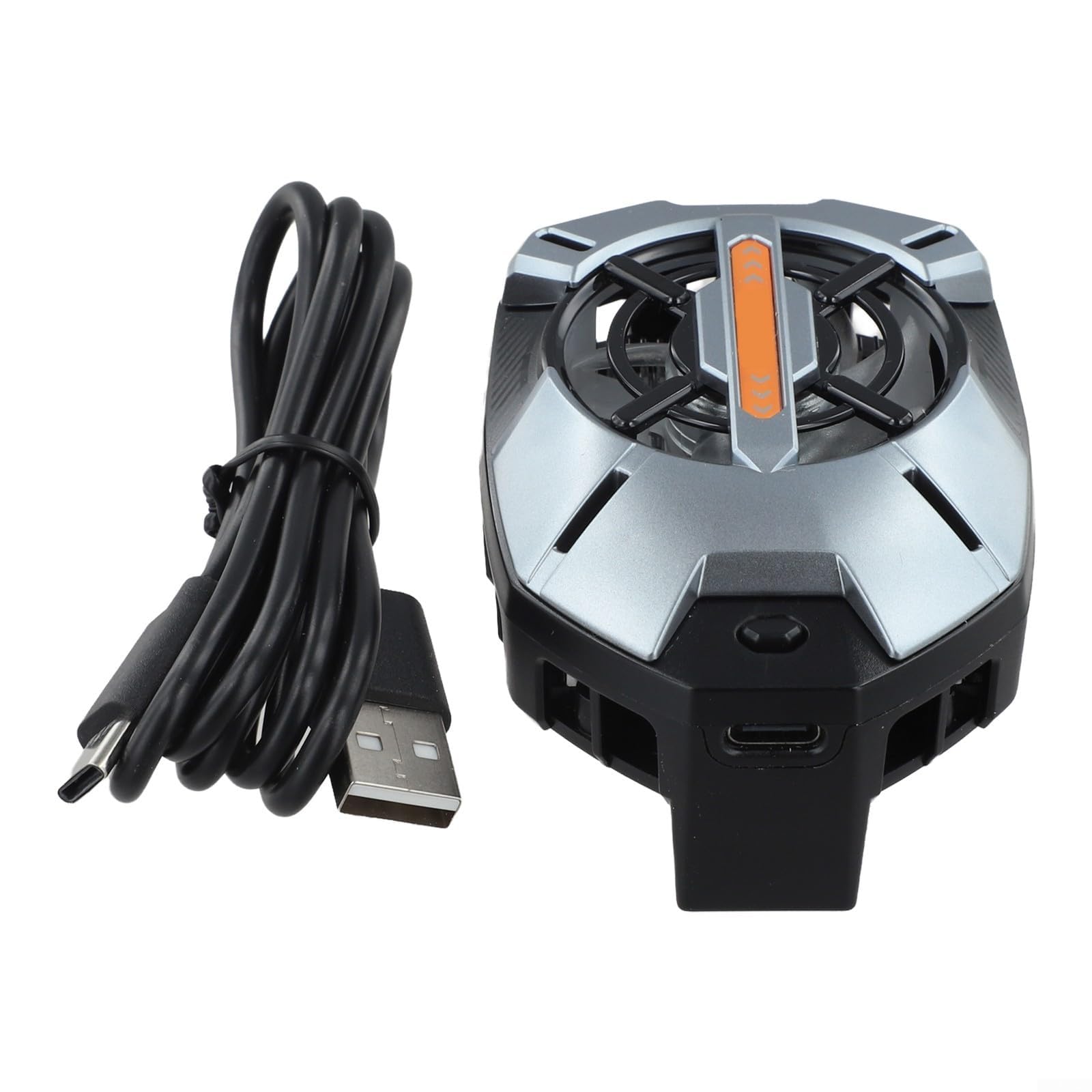 Enfriador de teléfono móvil con chip de refrigeración semiconductor, ventilador ultra silencioso para jugadores, clip elástico para teléfonos inteligentes de 4.7 a 7.2 pulgadas, radiador