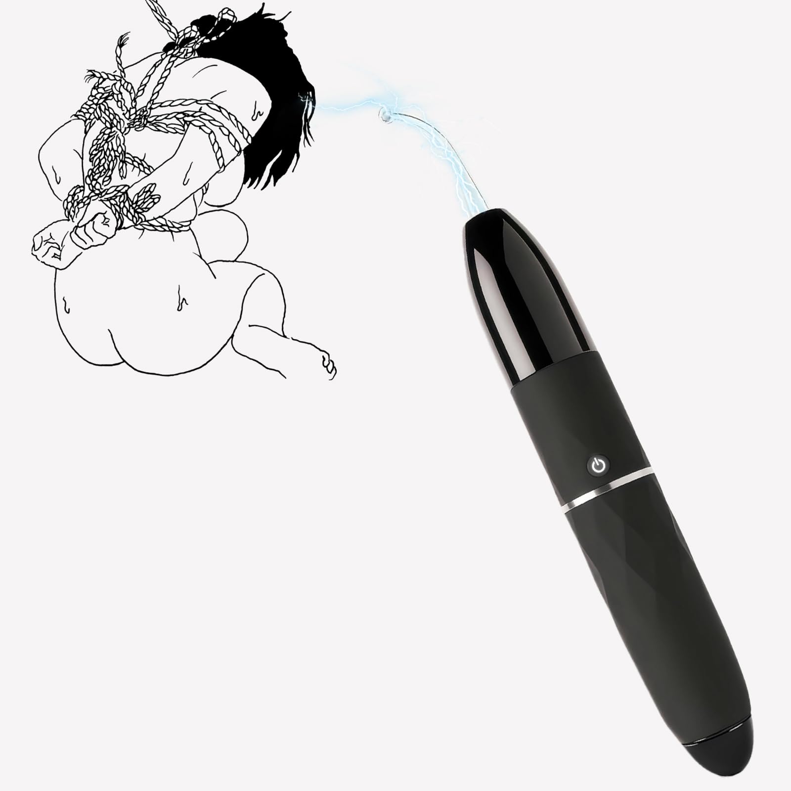 BDSM Elektro Shock Massagestab Elektrische Stimulation Massagestab Nippel, Klitoris,Anal, Penis, G-Punkt Stimulation Masturbation Erotik Foltergerät Extrem Sex Spielzeug Für Männer Frau Paare