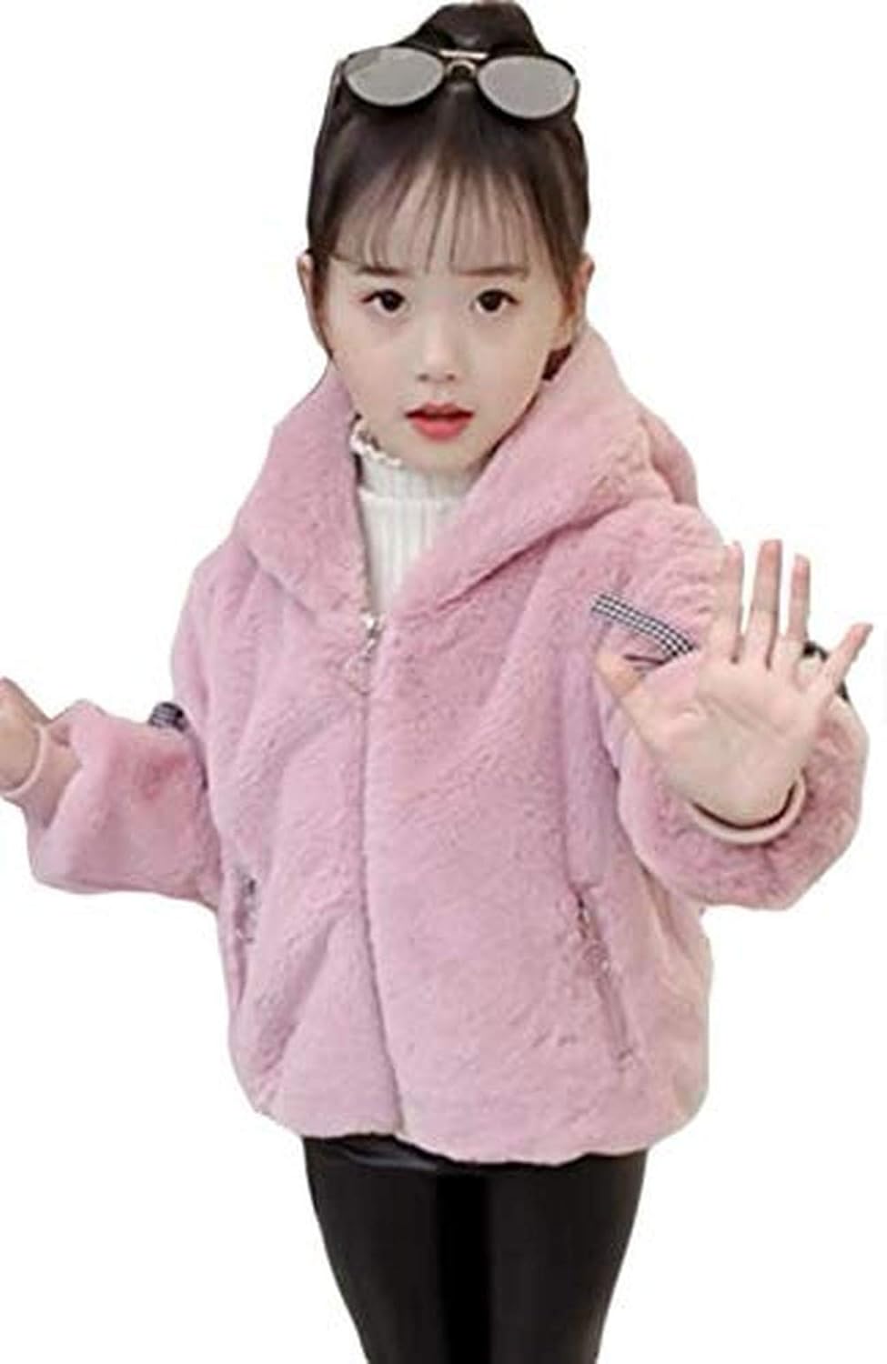 ミートン キッズ ジャケット 女の子 ガールズ フード付き 冬服 防寒 ゆったり ジャケット 子供服 可愛い フォーマル 発表会 コート ジャケット