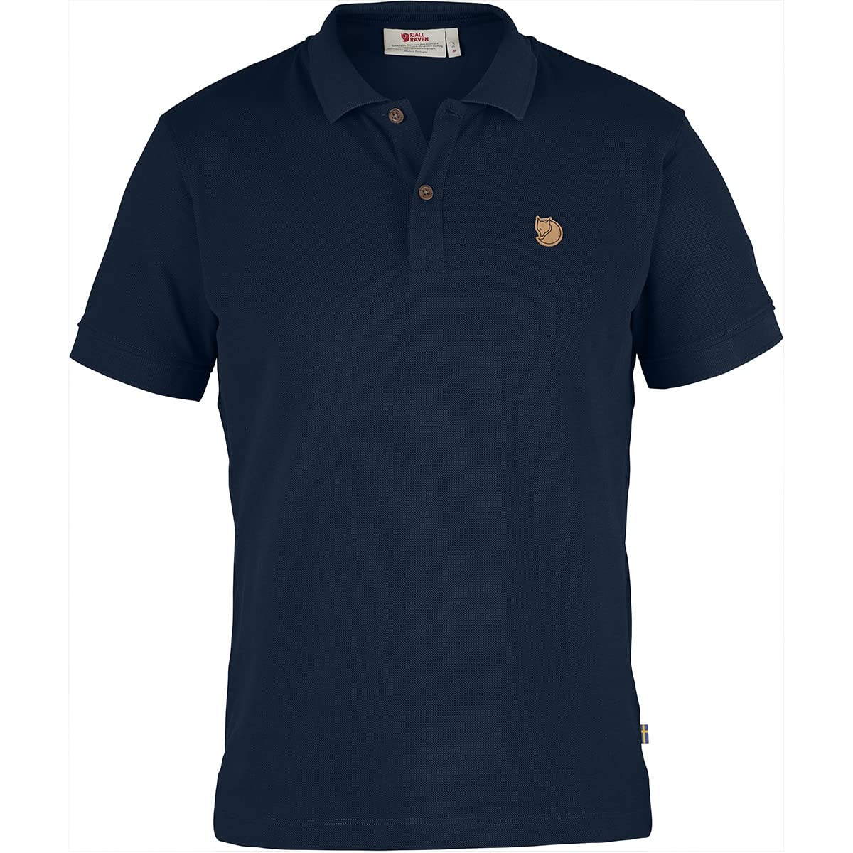 Fjällräven Men's Övik Polo Shirt, Navy, L