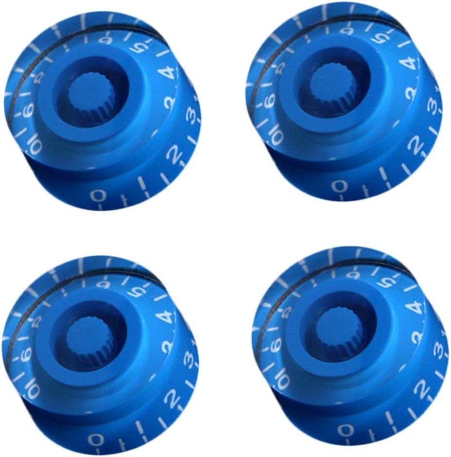 ギターアクセサリー4ピースブルースピードボリュームトーンギターコントロールノブはレスポールギターパーツ ギターアクセサリー4ピースブルースピードボリュームトーンギターコントロールノブはレスポールギターパーツ