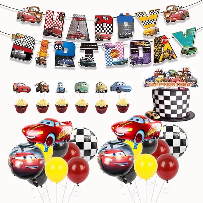 Buy Car Party Decorations Supplies Racing Party Banner Race Car