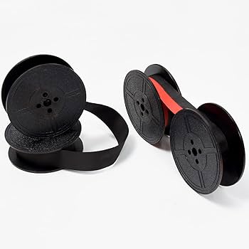 2pack Typewriter Ribbon Twin Spool Typewriter Ribbon Red And Black Twin Spool Replacement Pack For Zy