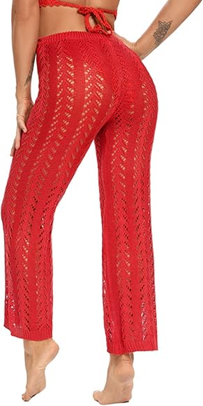 Gehäkelte strandhose Clearance