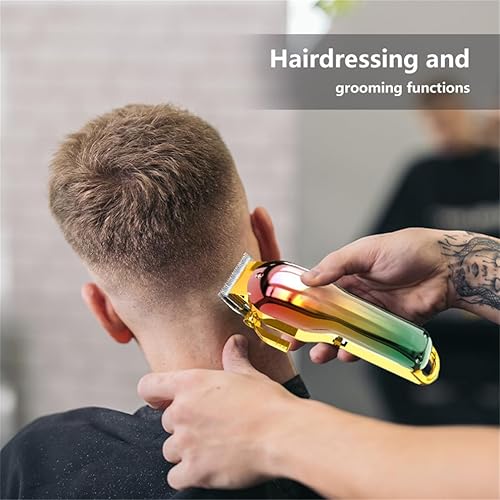 Miniatura 2 de Cortapelos y recortadora para hombres, cortapelos recargables inalámbricos para cortar el cabello, 4 peines de límite, cuchillas de acero
