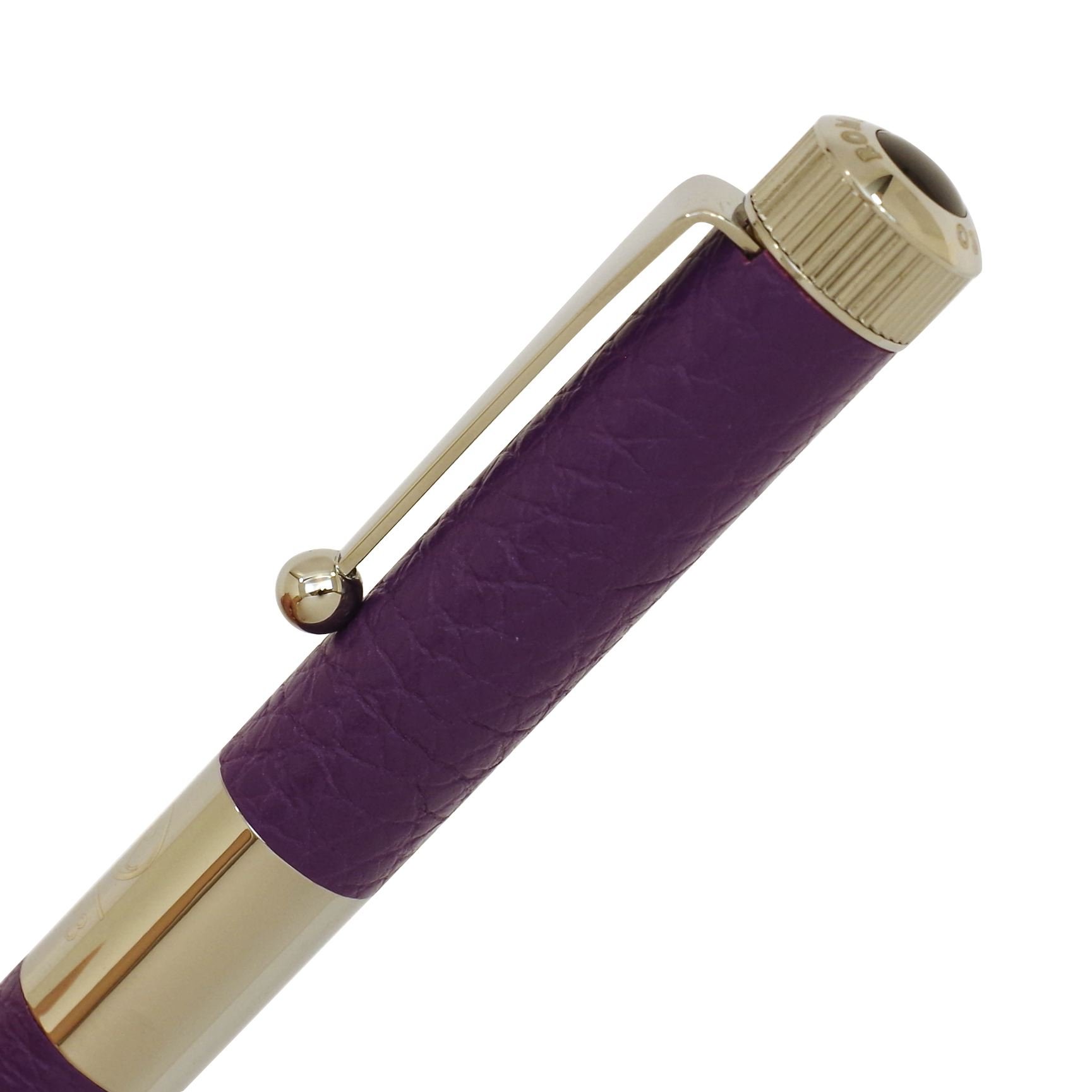 Amazon | No.3 ロメオ ボールペン 本革レザー【ロイヤルパープル
