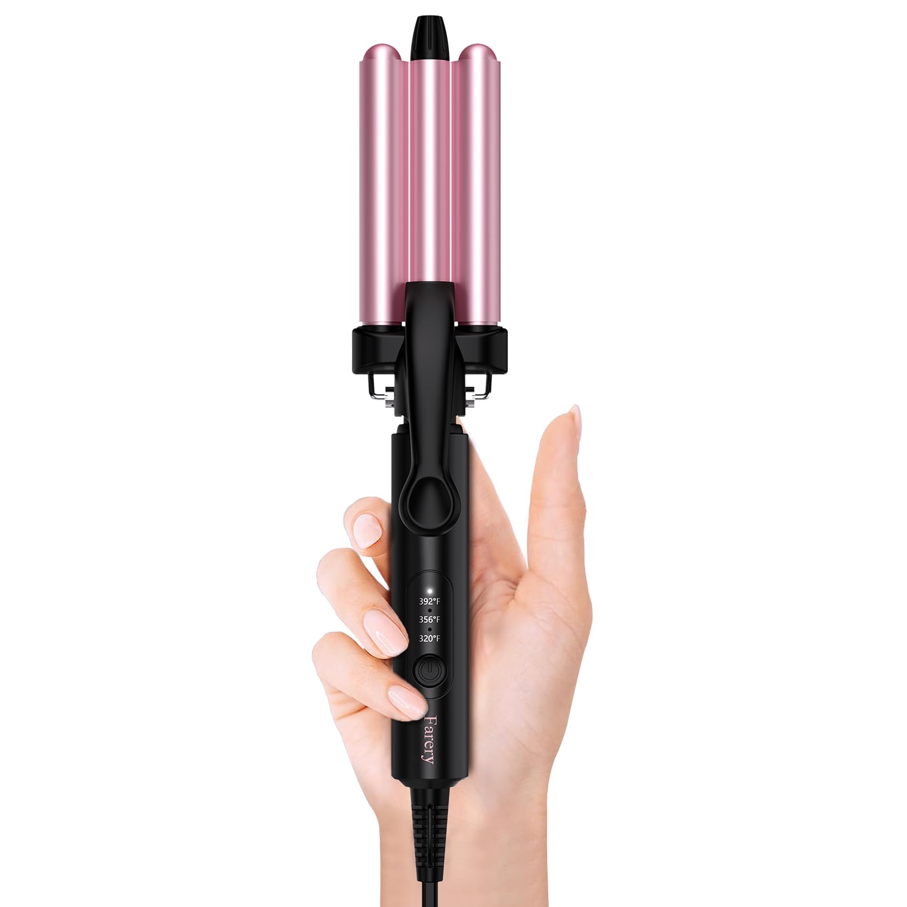 best curling iron for short hair beach waves