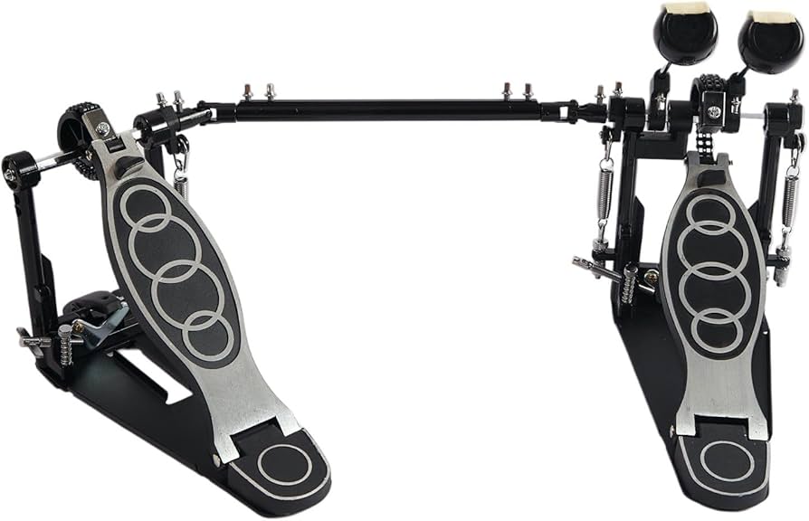 ダブルペダル用ドラムペダル 黒M-60
