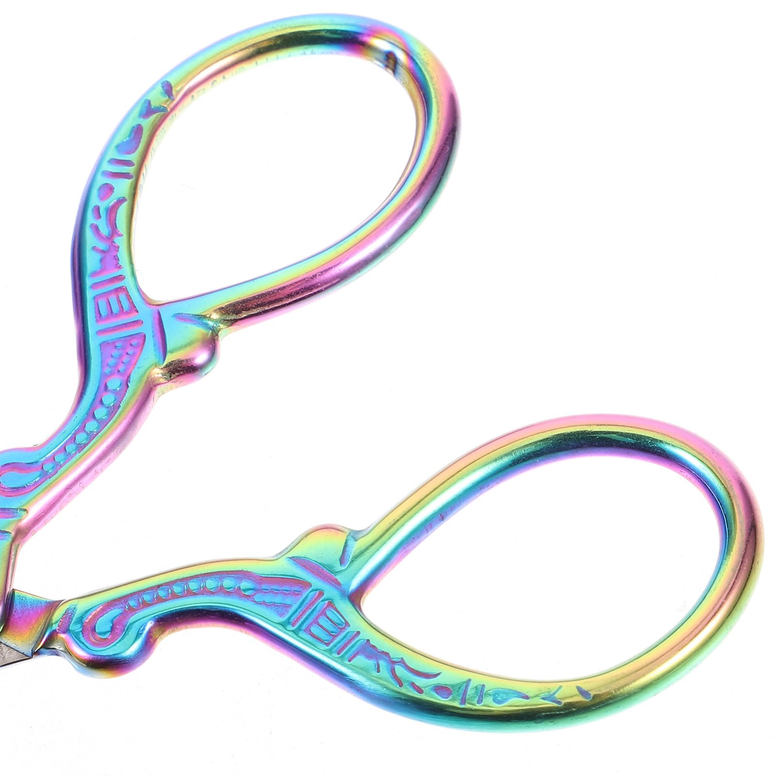 4 Sätze Scherensatz Stoffschere Nadel Perlen Stickmaschine Schere Für Stoff Stickerei Lappen Nähen Basteln Tuch Häkeln Stich Einfädler Kranschere Büroschere Rostfreier Stahl VILLCASE