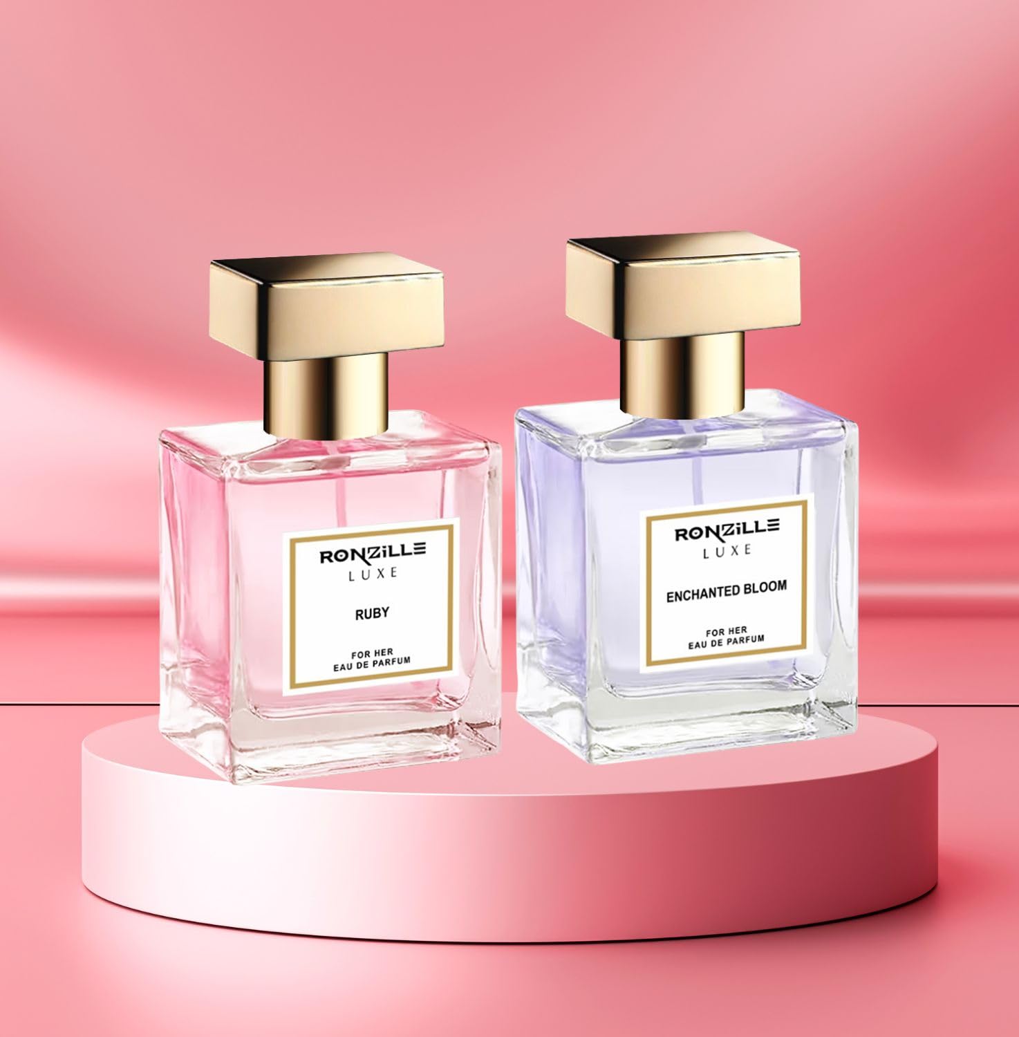 RONZILLE Eau De Perfume Set of 2-60 ml (Enchanted Bloom,Ruby)-picture-17