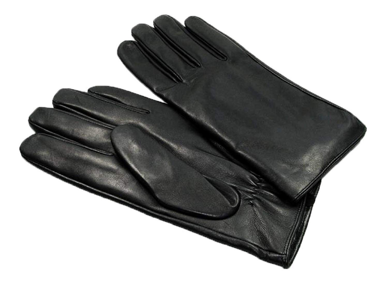 Unisex-Adult Rękawiczki Męskie Zimowe Ciepłe Jazdy Skórzany Ekran Dotykowy Nowoczesne Casual Rękawiczki Outdoor Motocyklowe Moda Unisex/Black/Xl