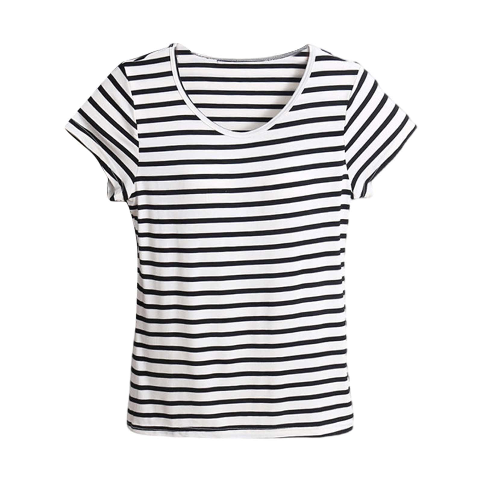 Camisetas y sujetadores para mujer con sujetador integrado - Camisetas deportivas para mujer Fitness Transpirables Camisetas interiores de manga corta para correr Camiseta de verano ligera Camiseta