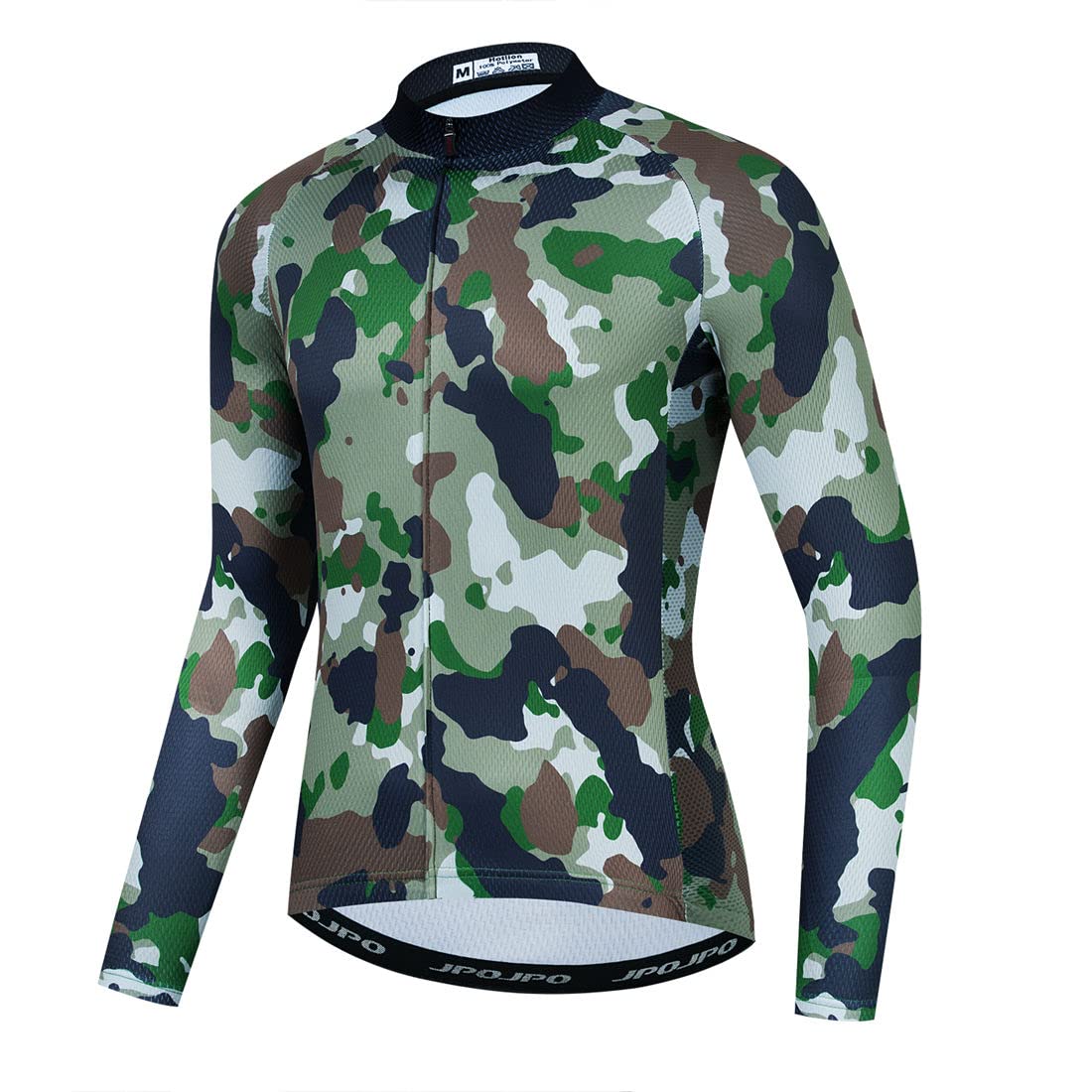 YOUALSO Fietsshirt met lange mouwen voor heren, reflecterend, voor BMX, MTB, ademend en comfortabel, S-3XL, XL