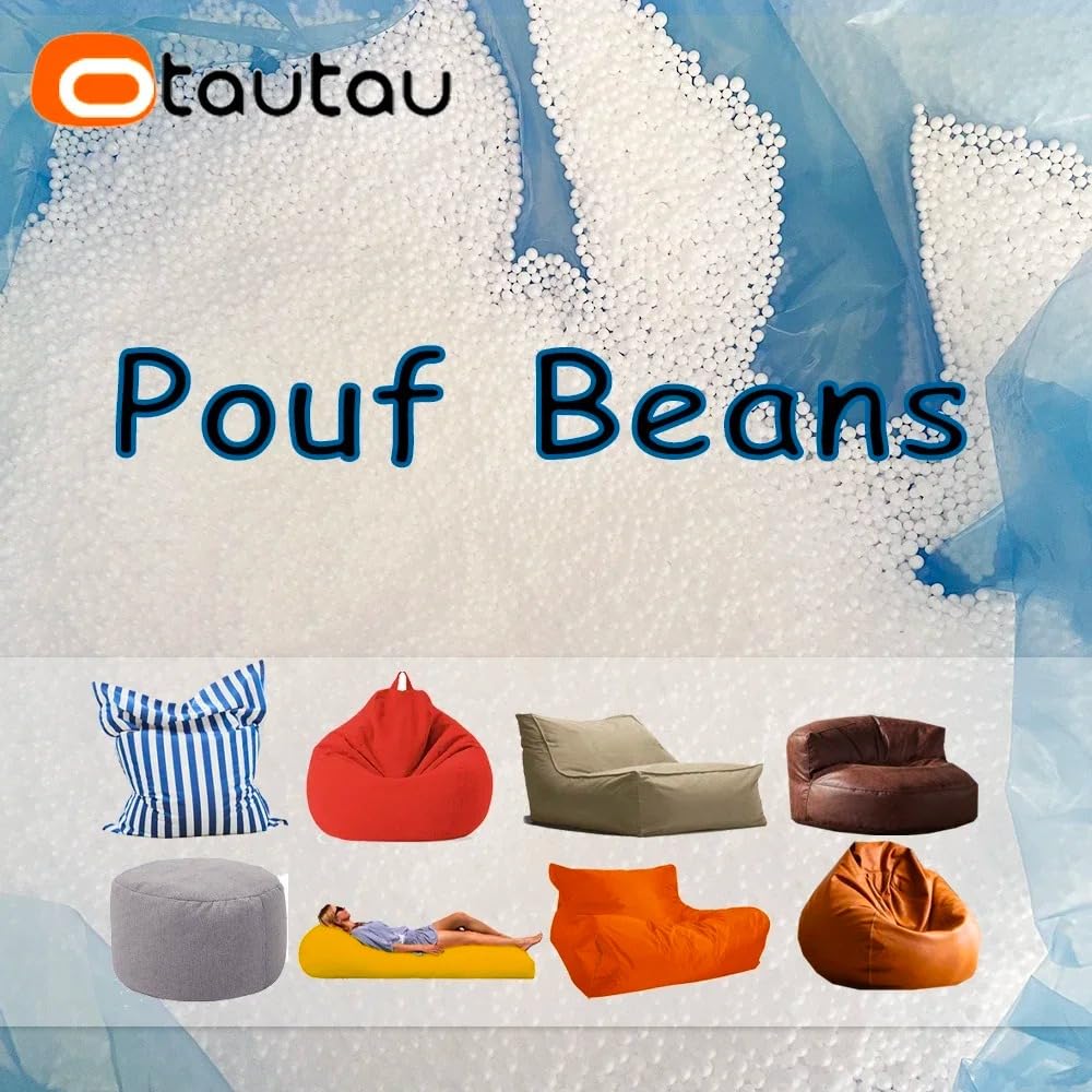 DreamNest Billes de Remplissage EPS 22L, 3-5mm, pour Pouf et Coussin, Ultra Légères, Haute Résilience