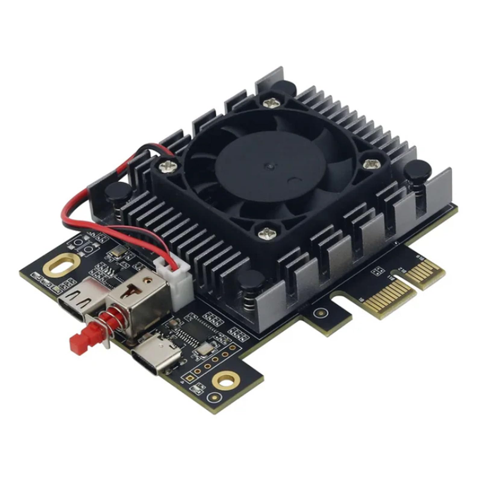 サブ用PC+ DMAボード+ FUSER + MAKCU DMA Bundle 01 - DMA Card 75T + DICHEN FUSER + KMBOX-NET/with
