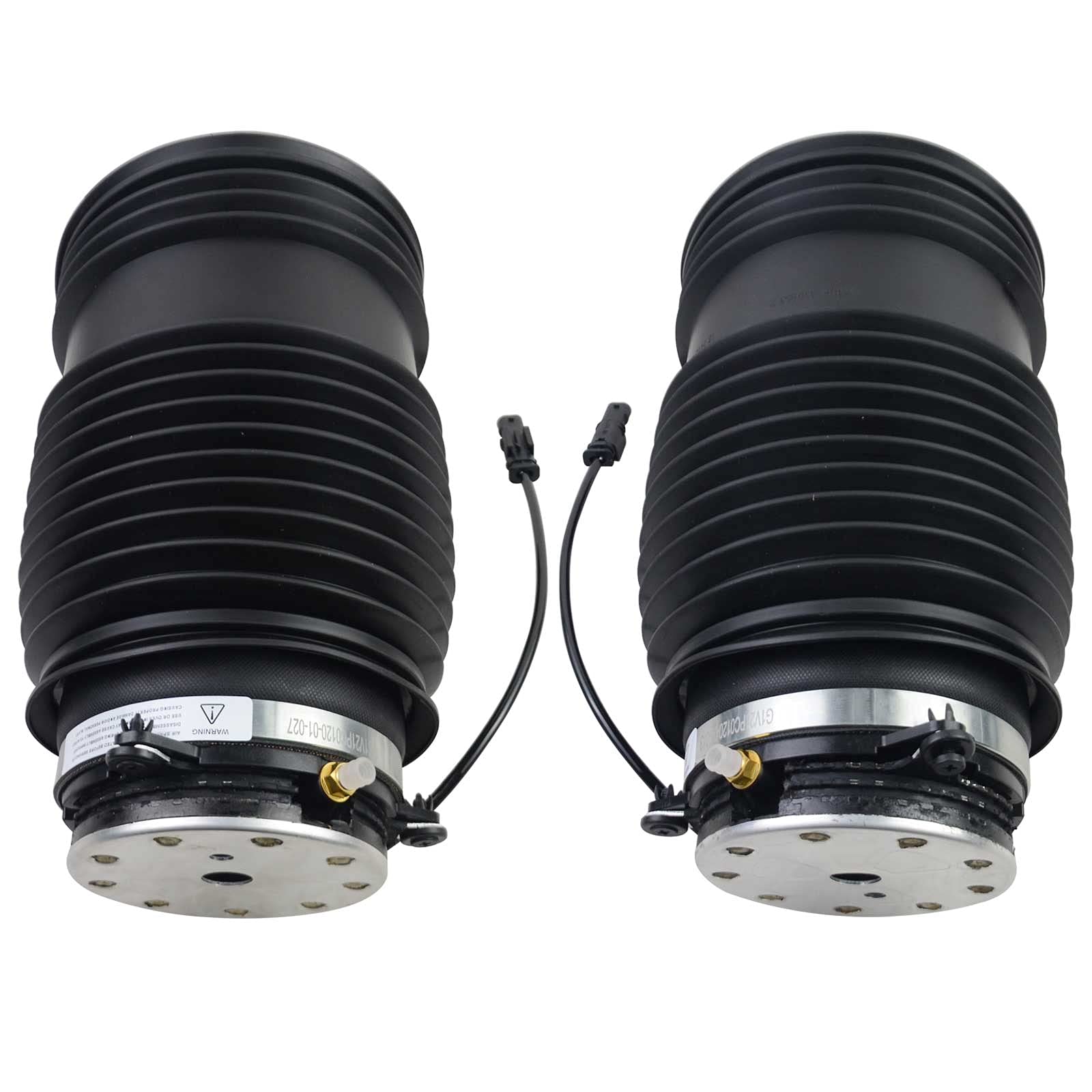 Bisenya 2 borse a molla a sospensione pneumatica posteriori sinistra + destra Compatibile con CLS C257 Classe E W213 GLC X253 2015/06-2022/12 2133200225 2133200125