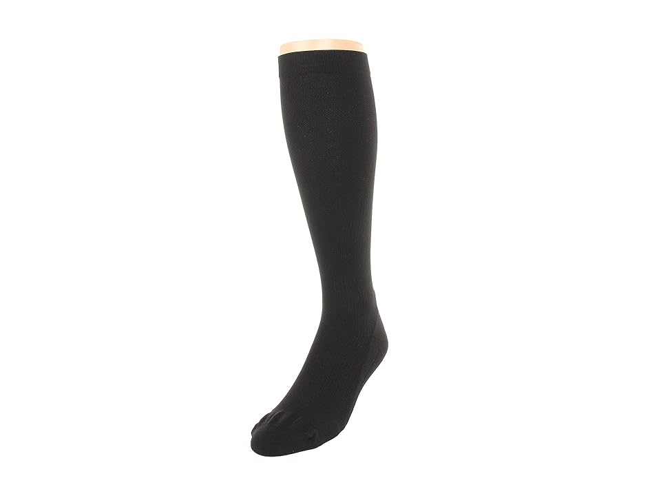 

2XU Compression Performance Run Sock (Black/Black) Men's Knee High Socks Shoes