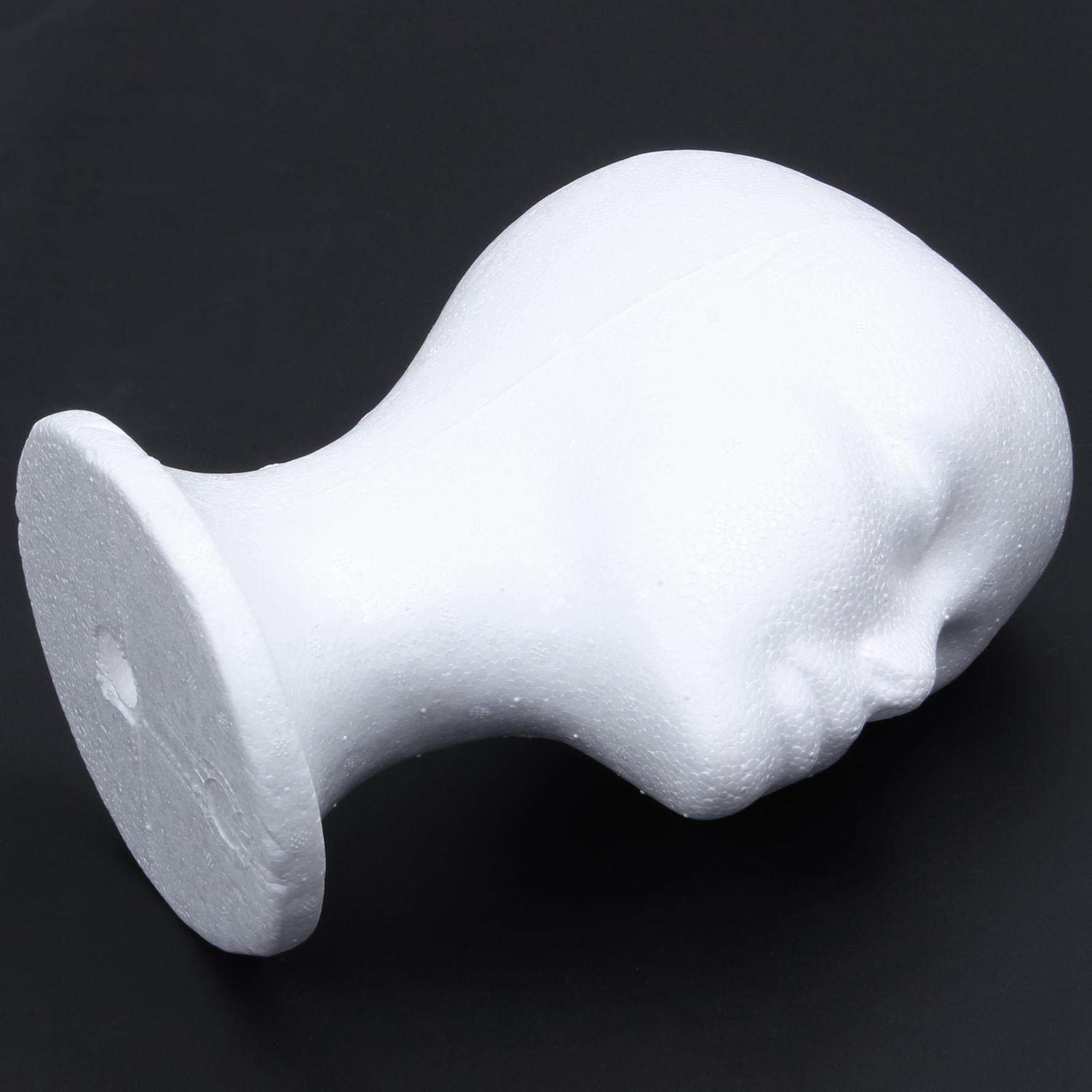 Cabeza de Maniquí de Espuma Femenina Sombrero Sombrero Peluca Expositor Estante