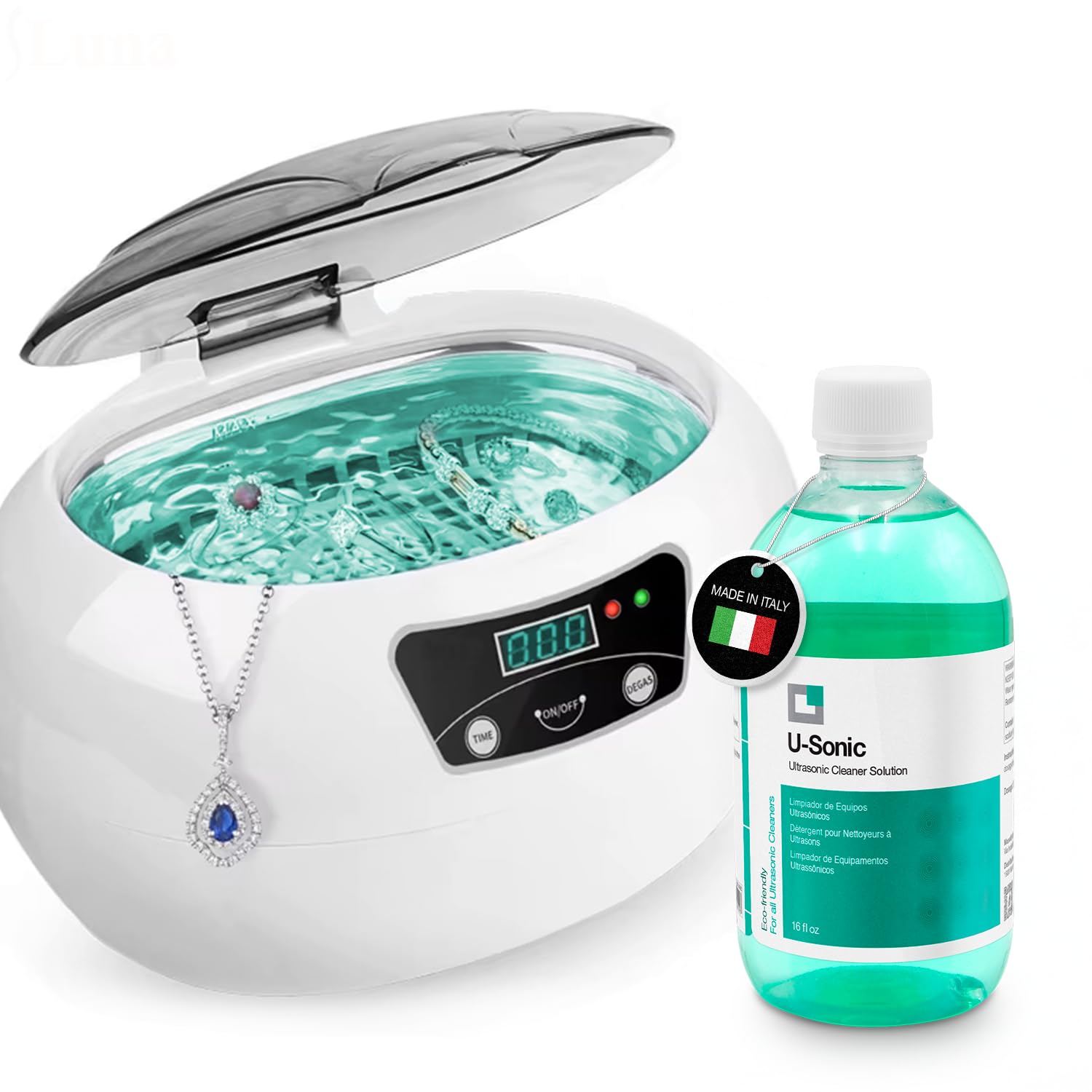 あっ　icoelle ULTRASONIC REPAIR COMB Amazon.com: ERRECOM U-Sonic, Ultrasonic Cleaner Solution for