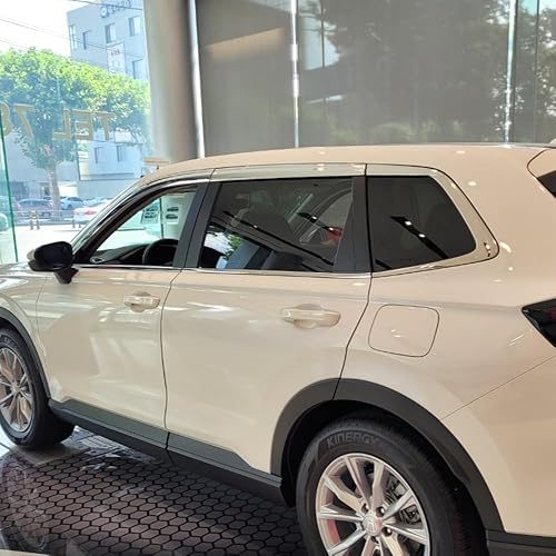 Miniatura 8 de AUTOCLOVER - Juego de 6 protectores de lluvia con cinta adhesiva para Honda CR-V 2017 2018 2019 2020 2021 2022  deflectores de ventana, persianas de