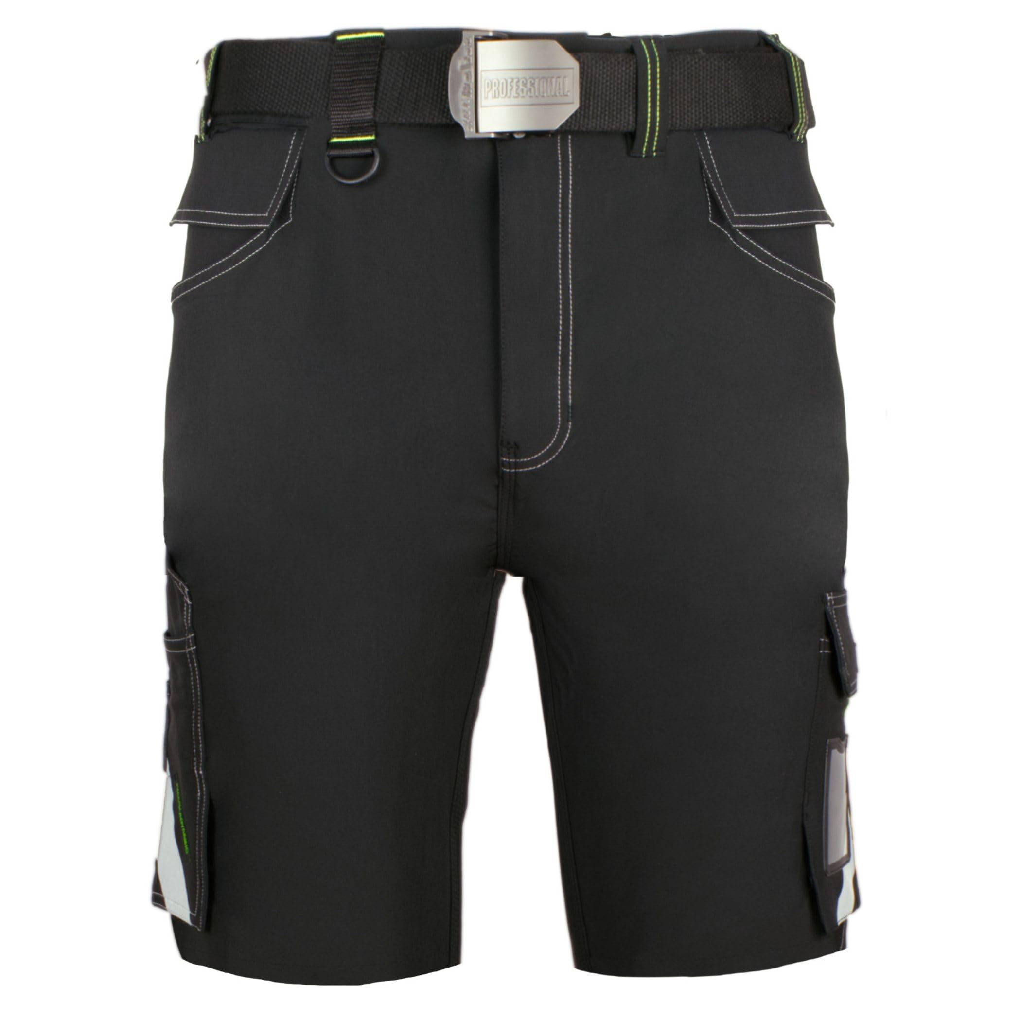 Art.Master Arbeitsshorts X-Specialist 4 Wege Stretch - robuste Kurze Hose Herren mit 10 Taschen und Stretchbund Bequeme Arbeitskleidung Männer - Berufskleidung für Handwerk BAU Garten Industrie Lager
