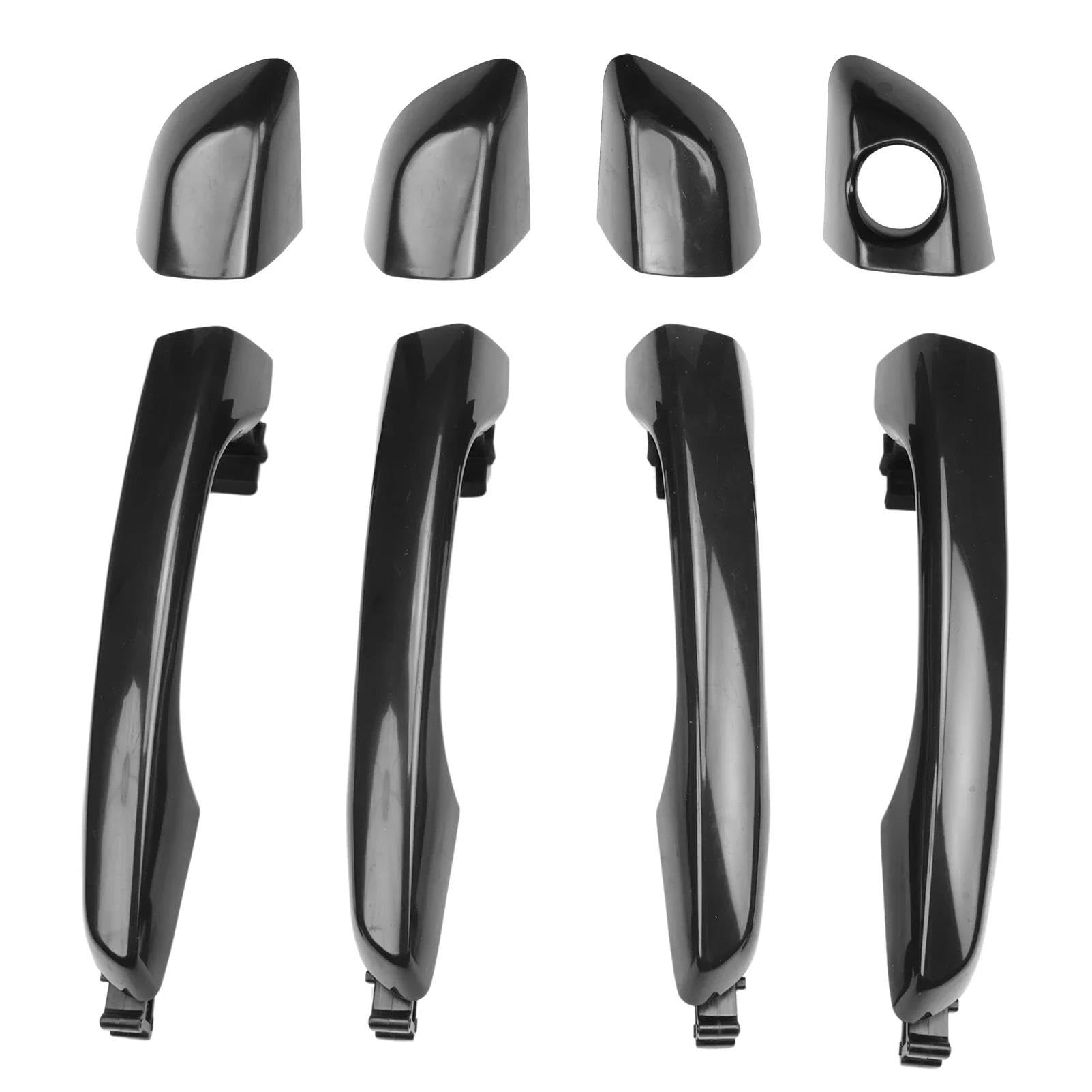PIWINE 82651-F0010 4 PCS Car Exterior Door Handles for Hyundai for Elantra 2017 2018 2019 2020 82651-F2020 Modification