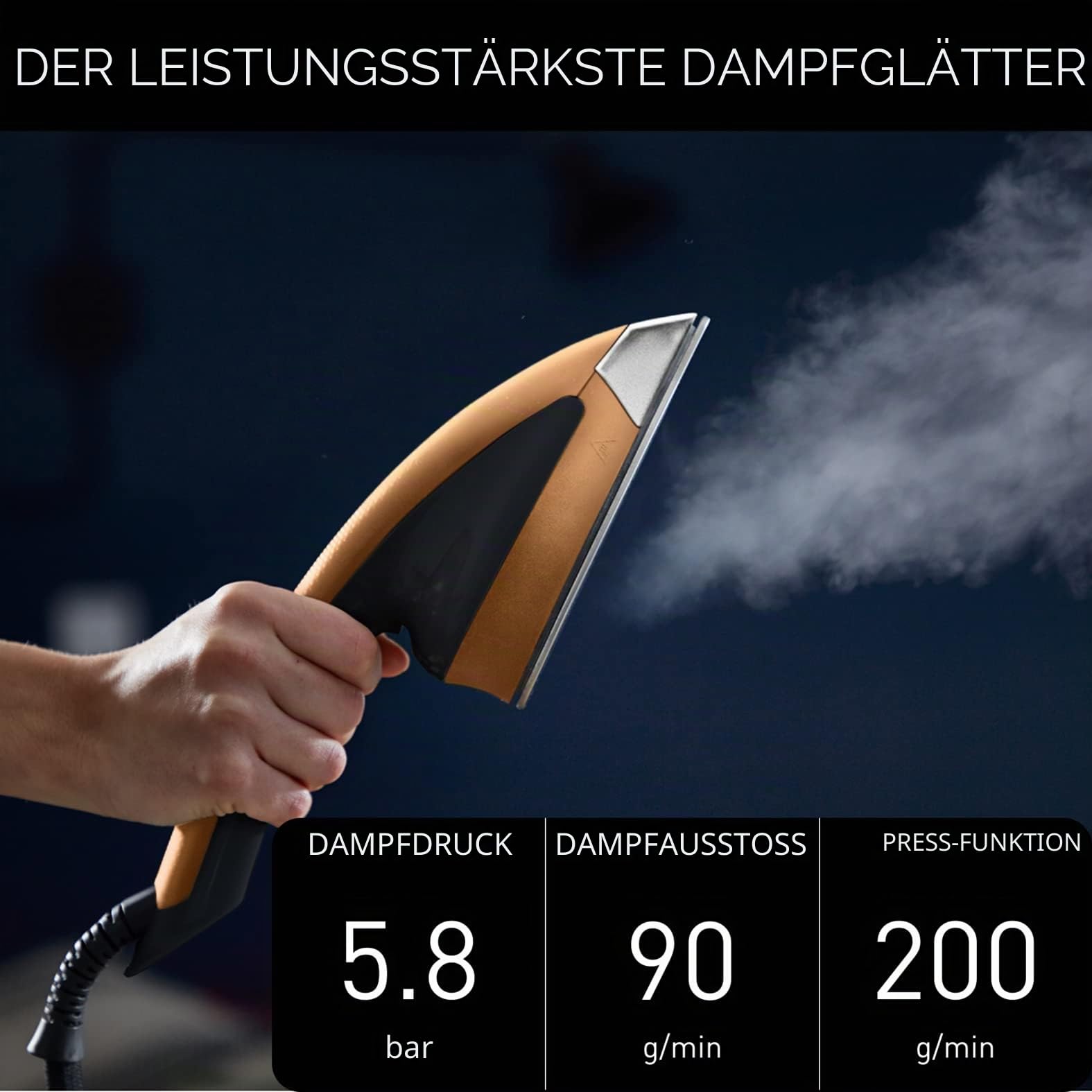 Calor Ixeo Power Smartboard 2170 W 3 Positionen 5,8 bar Dampfdruck QT2020C0