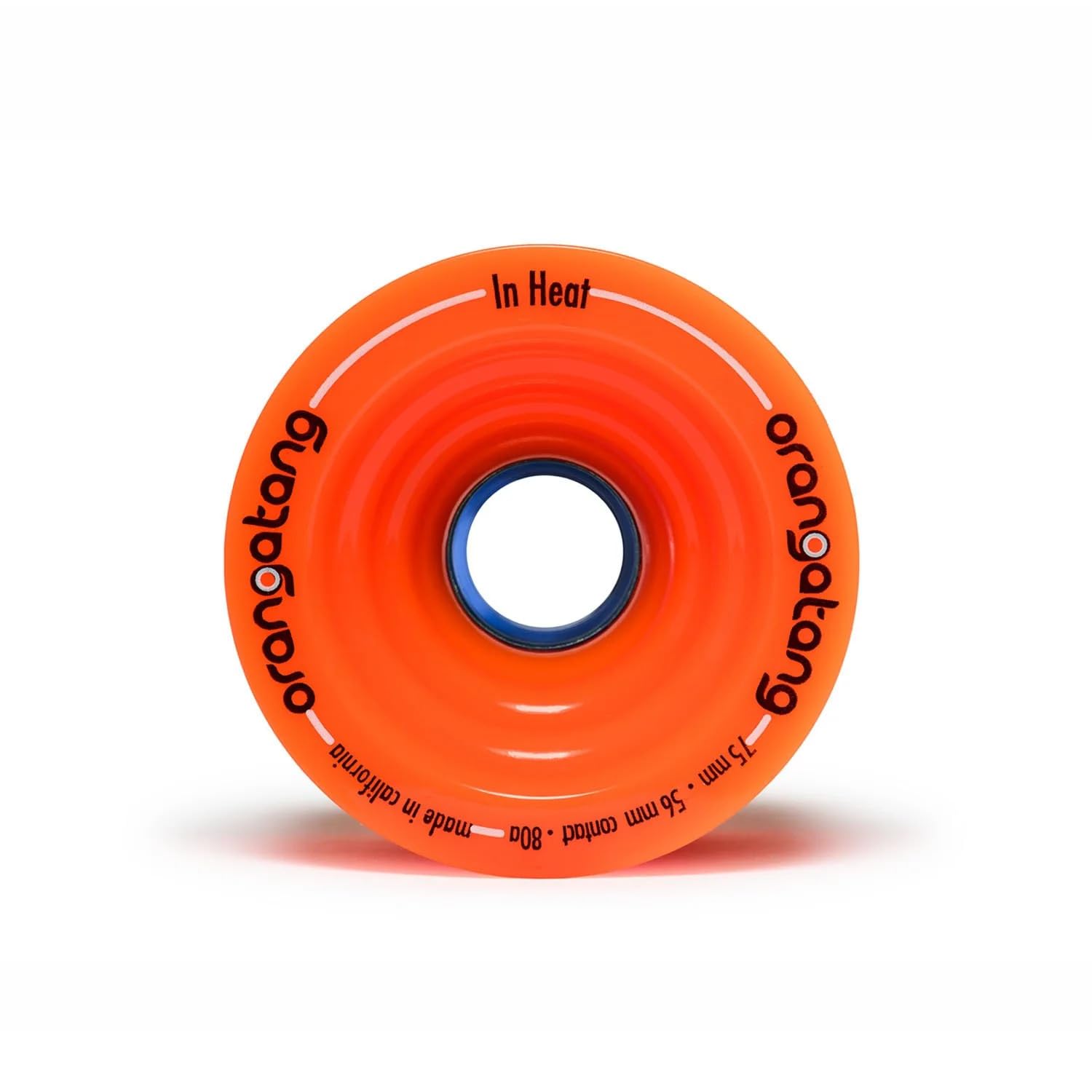 Amazon.com : Orangatang in Heat 75 mm 80a Downhill Longboard