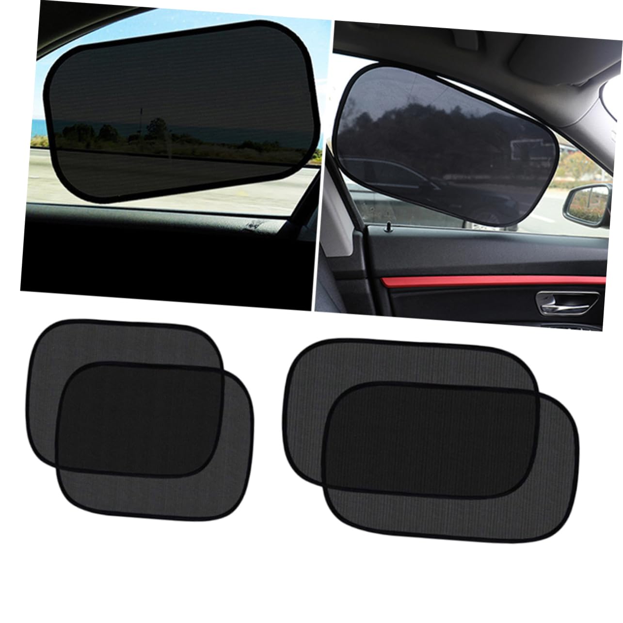 HOLIDYOYO Universal Auto Back Seat Window Sunshade Shade Car Window Shade Rear Sunshade Static Cling Uv Protection for Suvs