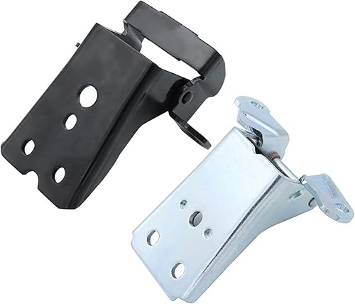 Miniatura 5 de Juego de 2 bisagras de puerta izquierda derecha superior inferior para Bronco F150 F250 1980-1996 - Acero, estándar, sin terminar