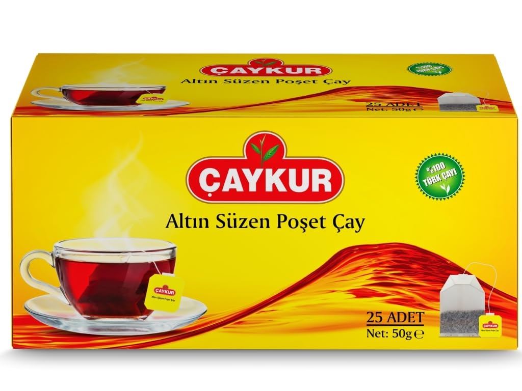 CAYKUR - Black Tea Bags (2g x 25 Count) - CAYKUR Black Tea Bags (2g x 25 bags)