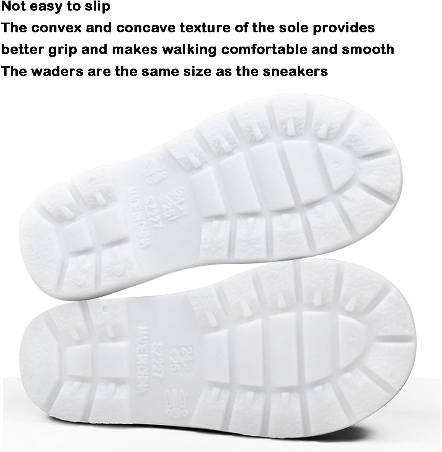 Chest Waders for Kids, Waterproof Youth Waders with Boot, Nylon/PVC Lightweight Waders for Fishing & Hunting