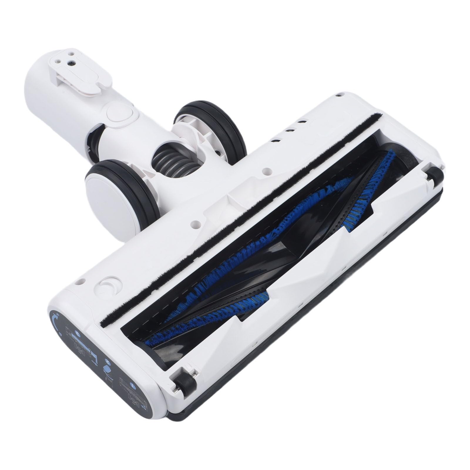 Cepillo eléctrico de suelo para Dreame S15, rodillo de pelo de mascotas con cerdas suaves y rígidas, compatible con S15 Pet EX Essentials para aire puro, color blanco
