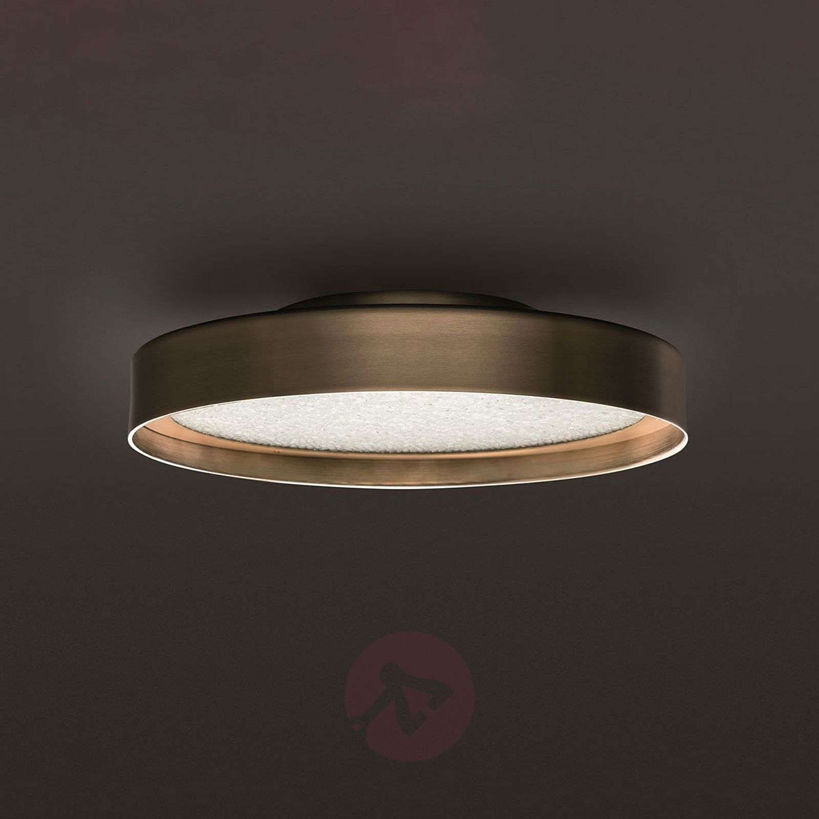 Oluce Berlin 40 Simple Ceiling Light Antique Gold