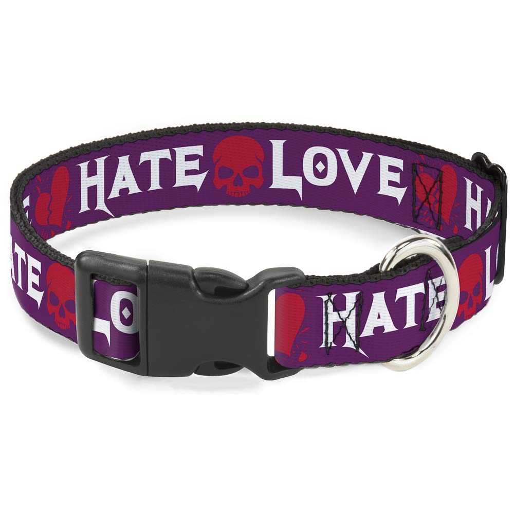 Collier 15-66 cm violet Buckle Down pour grand chien qui tire sur la laisse
