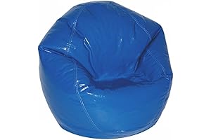 Vinyl Bean Bag, Jr Child, Ntcl Blue