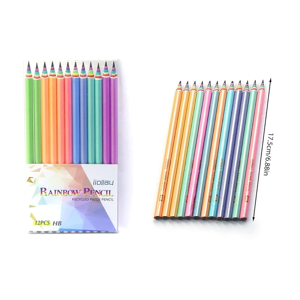 鉛筆 レインボー鉛筆 10本セット 学校 入学 入園 可愛い 鉛筆 レインボー鉛筆 10本セット 学校 入学 入園 可愛い - メルカリ