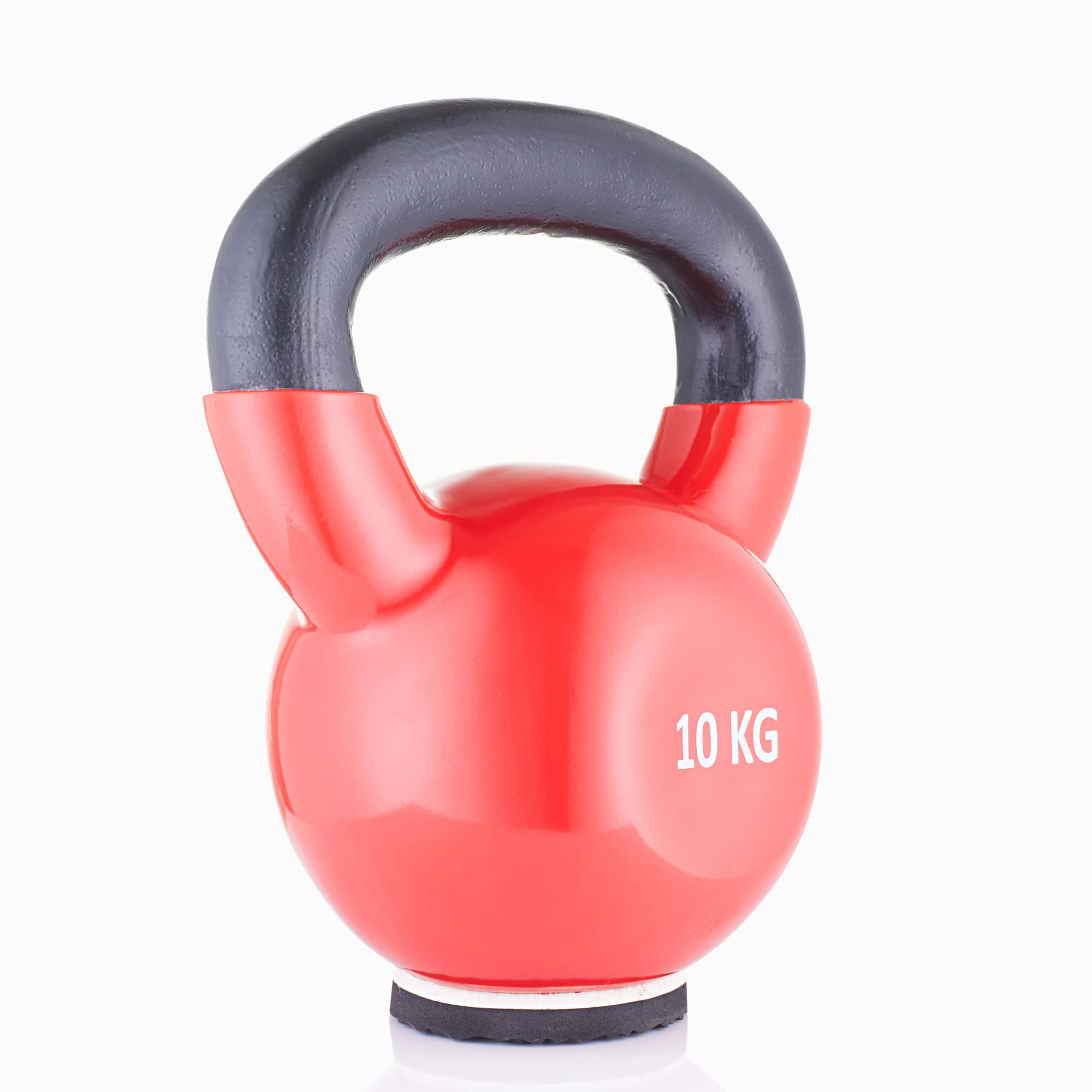 B Fit Vinyl Kettlebell with Base (10 Kg- Red) (B09SG9GTM3) Amazon Price History, Amazon Price Tracker