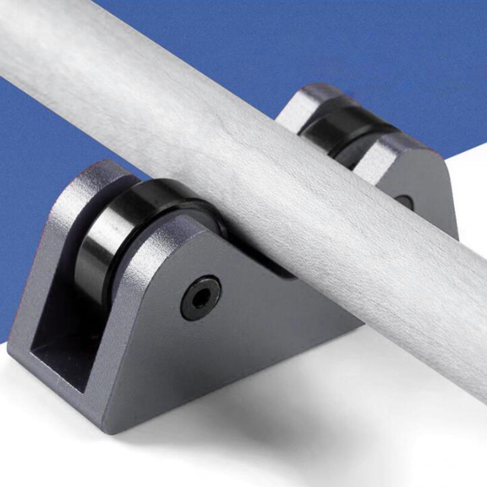 rockible 2X Pool Billiard Cue Straightness Checker Snooker Club Roller Straightness Detector for Club Bar Home Repair Parts