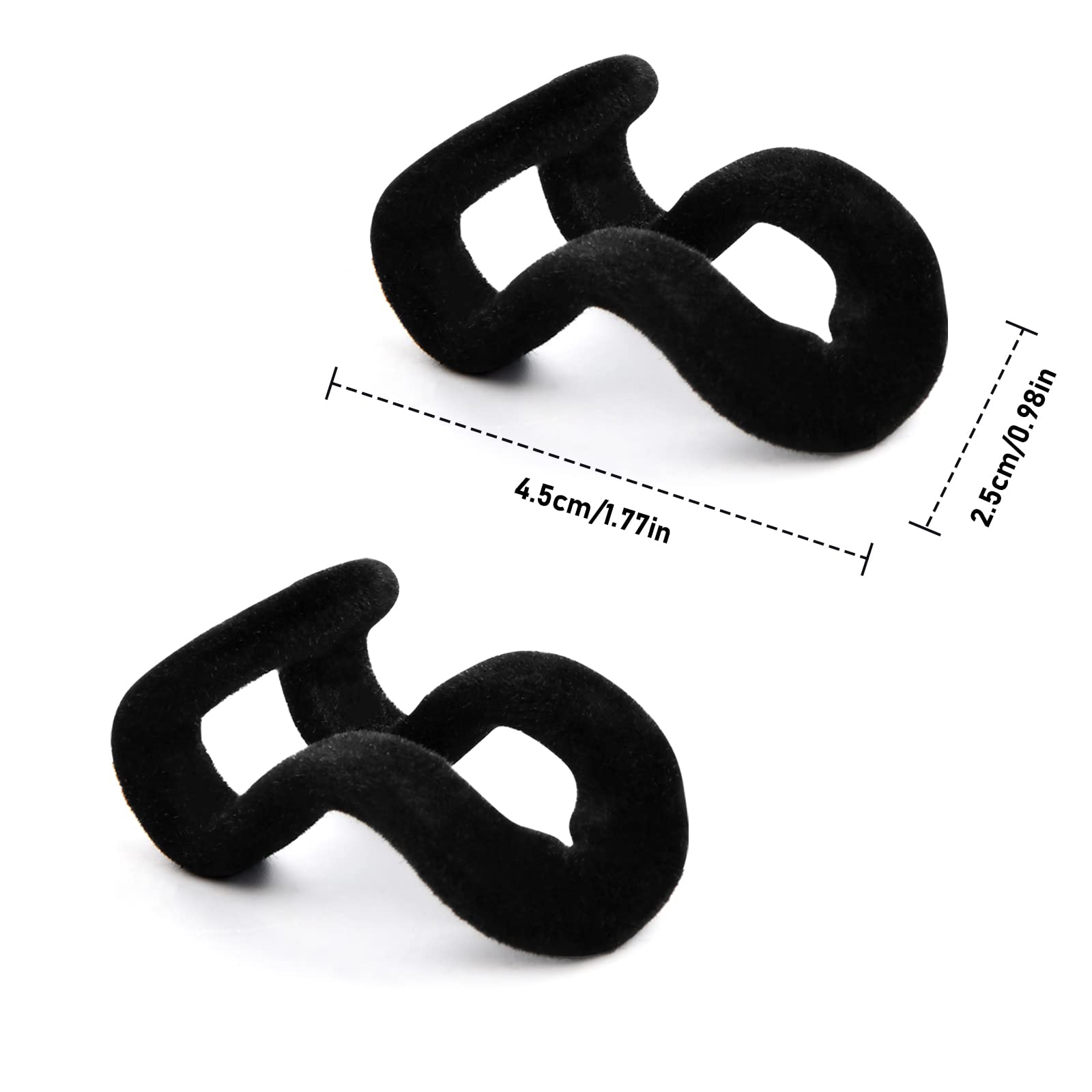 40 Ganci Appendiabiti Floccati - Connettori A Cascata Salvaspazio Per Guardaroba - Foto 8